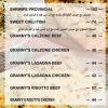 Granny menu Egypt 1